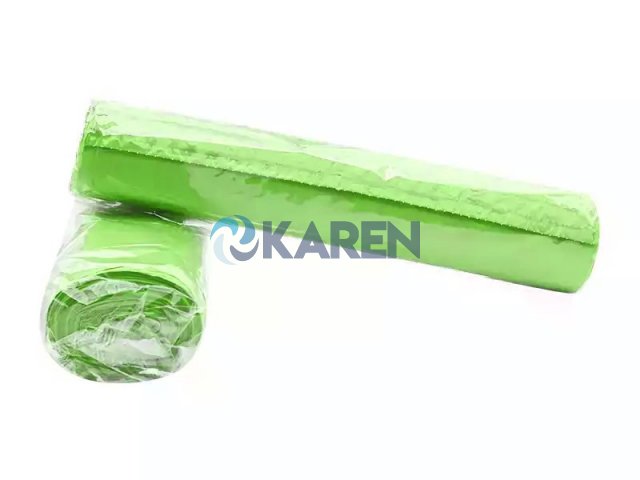 KAZANÇ RENKLİ ENDÜSTRİYEL JUMBO ÇÖP TORBASI 80X110 10LU 20RULO 500GR YEŞİL