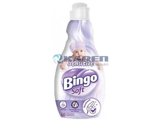 BİNGO KONSANTRE SIVI DETERJAN SENSTIVE 1440ML