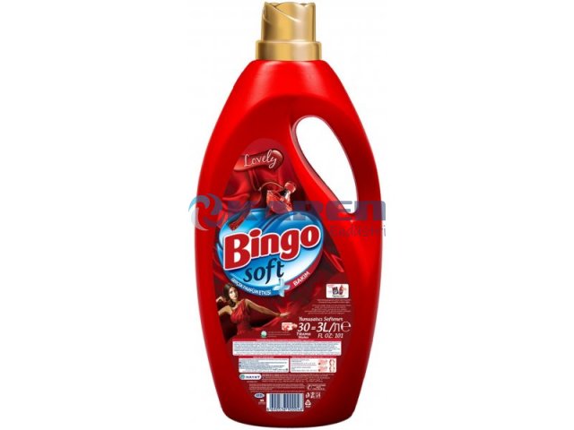 BİNGO SOFT ÇAMAŞIR YUMUŞATICI LOVELY 3LT