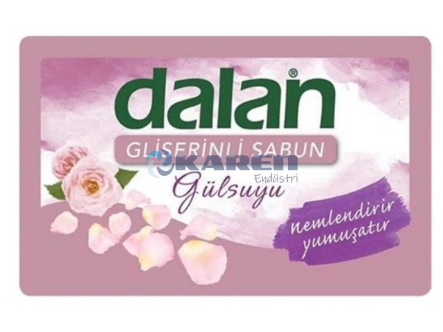 DALAN GLİSERİNLİ BANYO SABUNU GÜLSUYU 150GR 4LÜ