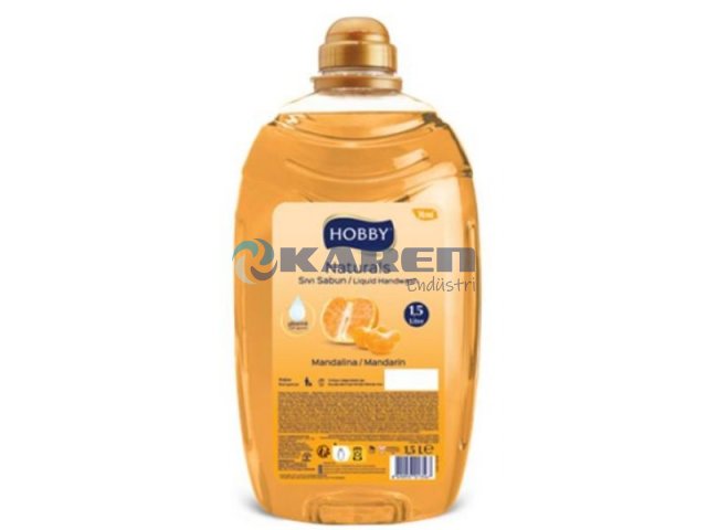 HOBBY SIVI SABUN NATURAL MANDALİNA 1,5LT