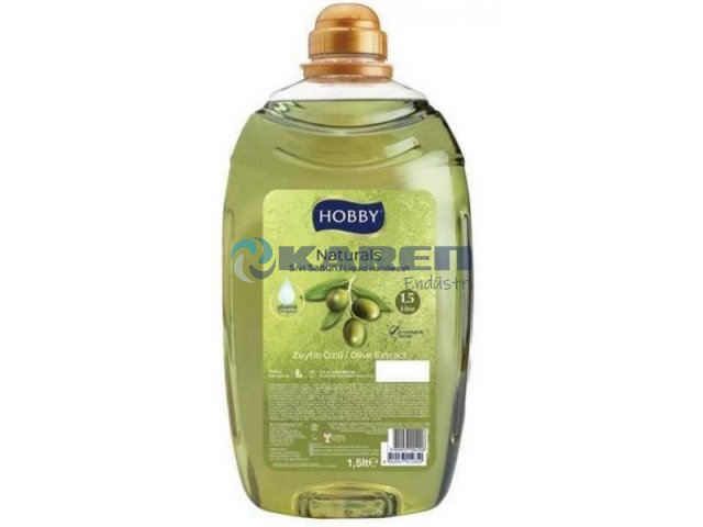 HOBBY SIVI SABUN NATURAL ZEYTİNYAĞI 1,5LT