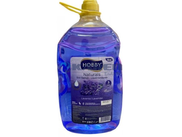 HOBBY SIVI SABUN NATURAL LAVANTA 3LT