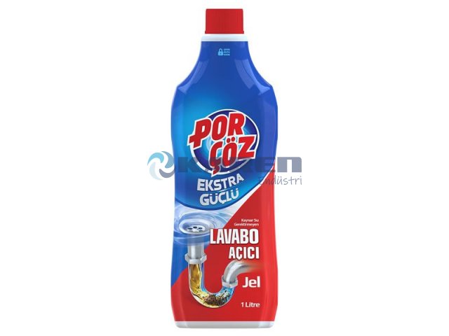 PORÇÖZ LAVABO AÇICI JEL 1LT