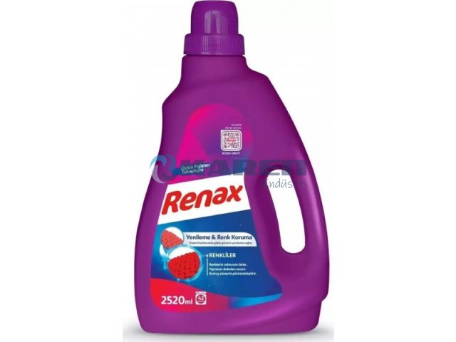RENAX SIVI ÇAMAŞIR DETERJANI RENKLİLER 2520ML