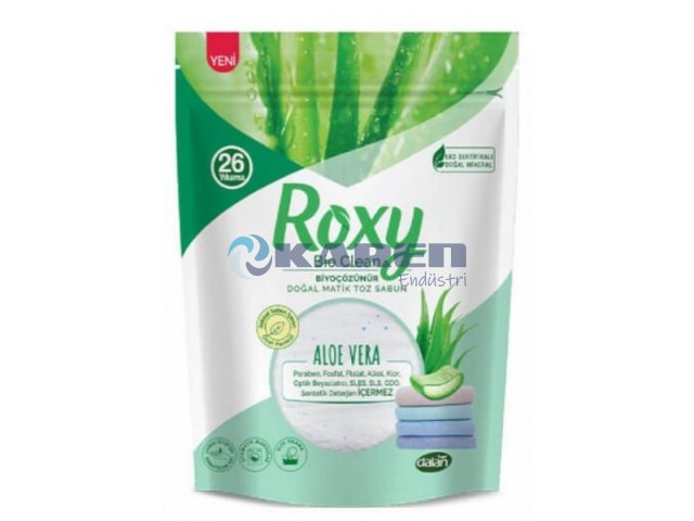 ROXY BIOCLEAN MATİK TOZ SABUN ALOA VERA 800GR