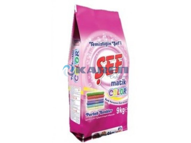 ŞEF MATİK TOZ DETERJAN RENKLİLER 9KG