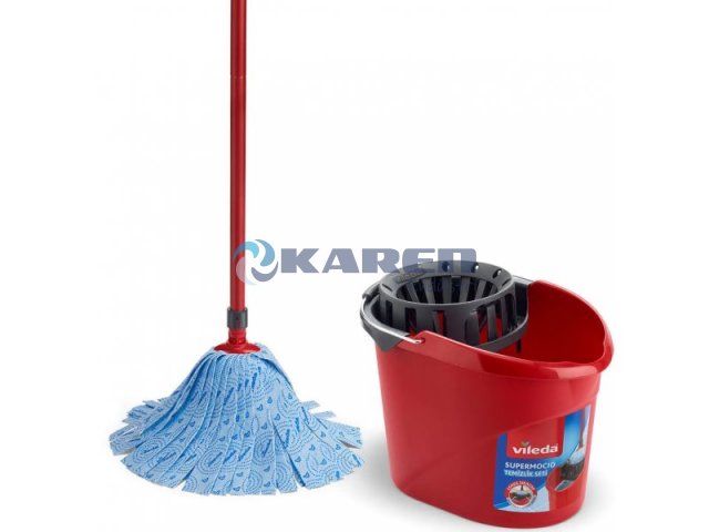 VİLEDA SÜPER TEMİZLİK SETİ KIRMIZI