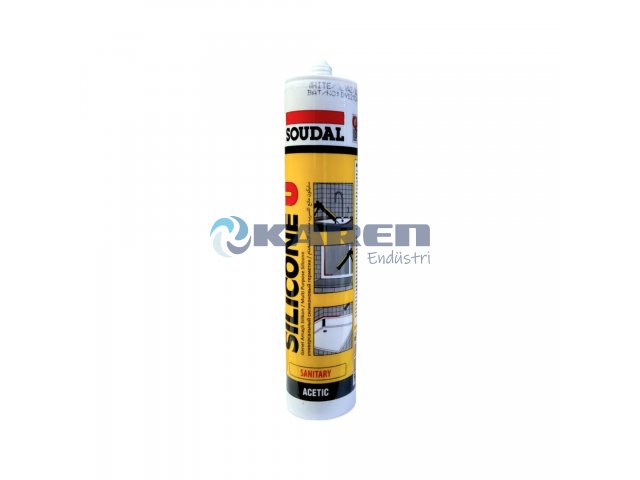 SOUDAL SİLİKON 280 GR ŞEFFAF (405021)