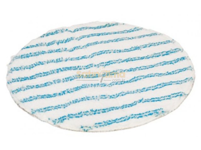 MİKROFİBER PED MAVİ ÇİZGİLİ ÇİFT TARAFLI 43CM