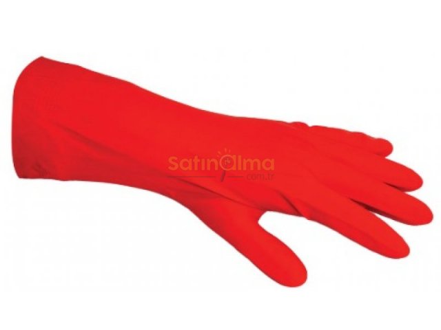 BULAŞIK ELDİVENİ KIRMIZI