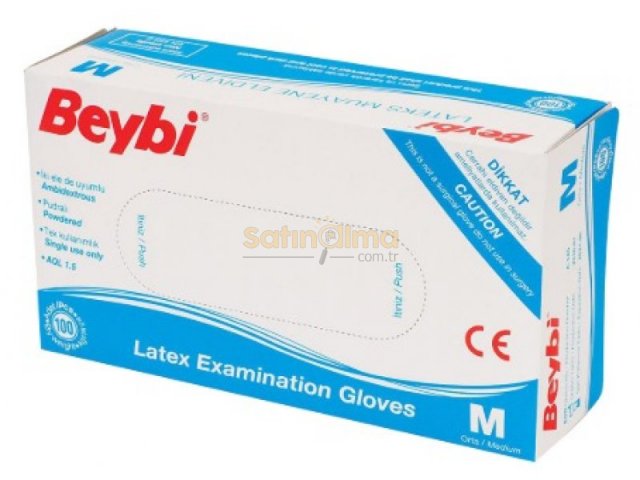 MUAYENE ELDİVENİ PUDRALI 100LÜ