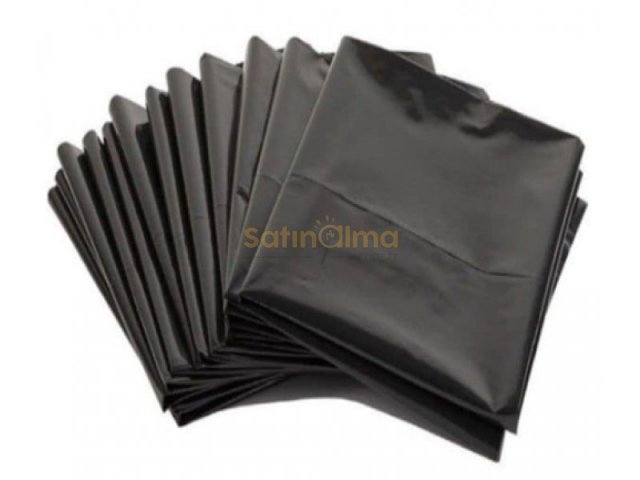 ÇÖP TORBASI SİYAH DÖKME 100*150CM