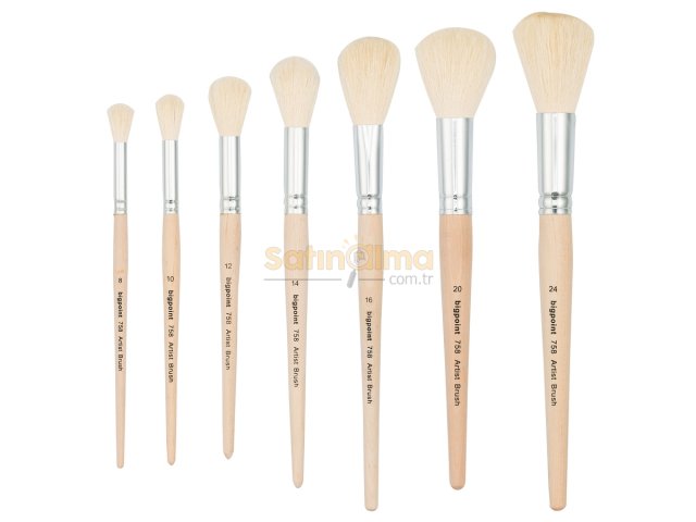 BİGPOİNT 758 SERİSİ MOP PONPON FIRÇA NO: 16 X 12 ADET