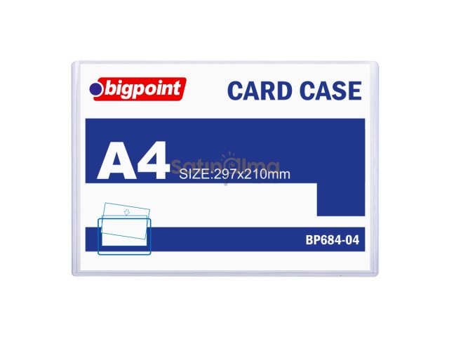 BİGPOİNT A4 AFİŞ MUHAFAZA KABI X 10 ADET