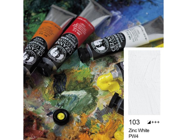 BİGPOİNT CEZANNE EXTRA FİNE YAĞLI BOYA 45 ML ZİNC WHİTE 103 X 6 ADET