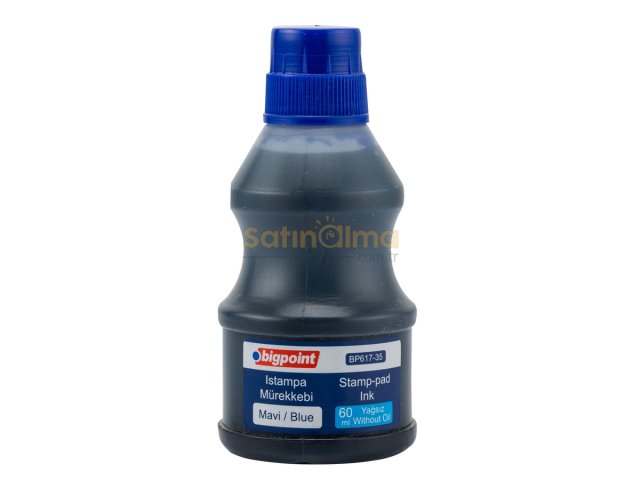 BİGPOİNT ISTAMPA MÜREKKEBİ 60 ML MAVİ X 12 ADET