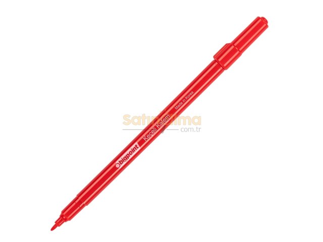 BİGPOİNT KEÇELİ KALEM KIRMIZI X 10 ADET