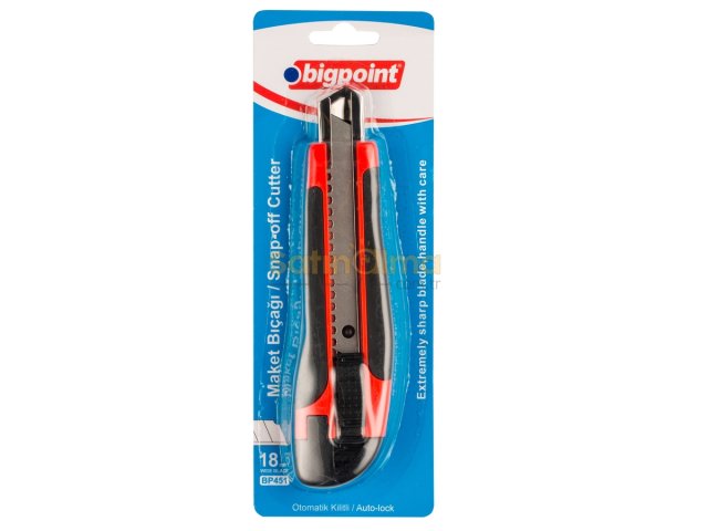 BİGPOİNT MAKET BIÇAĞI GENİŞ SOFT 2 YEDEKLİ X 12 BLİSTER