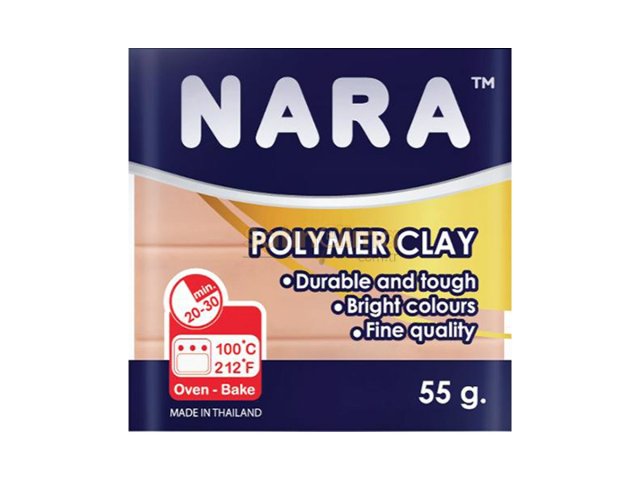 NARA POLİMER KİL 55 GRAM PM14 CREAM X 6 ADET