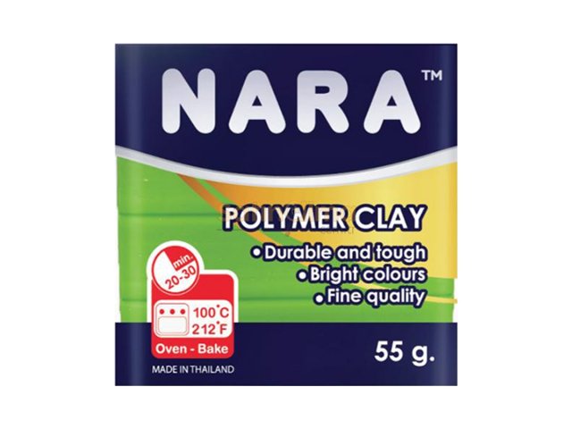 NARA POLİMER KİL 55 GRAM PM28 GRASS GREEN X 6 ADET