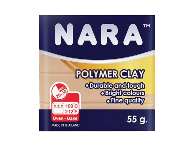 NARA POLİMER KİL 55 GRAM PM33 EGGSHELL X 6 ADET