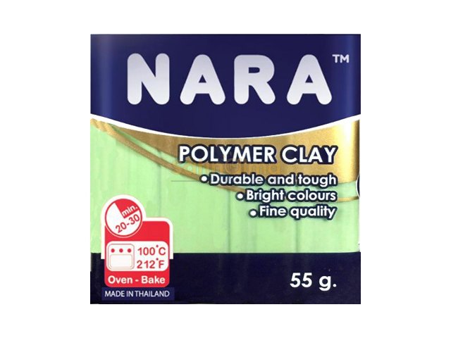 NARA POLİMER KİL 55 GRAM PM42 PASTEL GREEN X 6 ADET