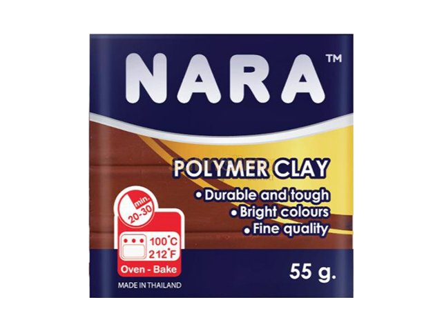 NARA POLİMER KİL 55 GRAM PM46 BROWN X 6 ADET