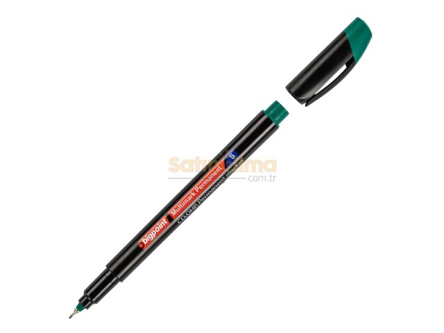 BİGPOİNT OHP PERMANENT (ASETAT) KALEM S YEŞİL X 12 ADET