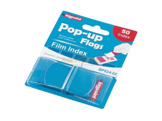 BİGPOİNT POP-UP FİLM INDEX TEKLİ MAVİ X 24 ADET