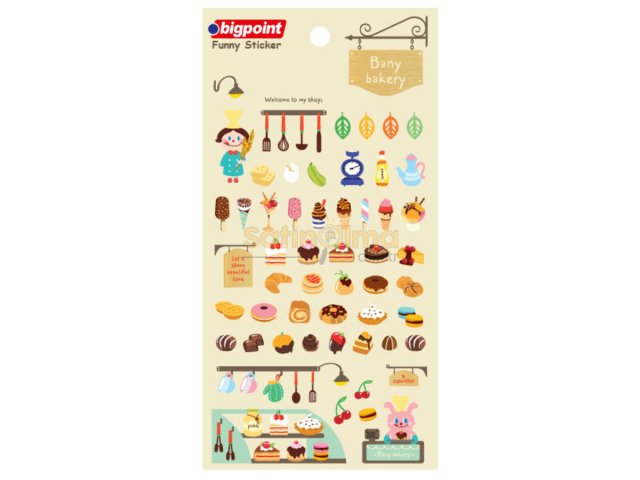 BİGPOİNT STİCKER BANY FIRINI X 15 ADET