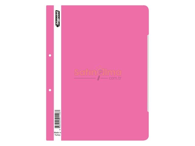 BİGPOİNT TELLİ DOSYA PEMBE X 50 ADET