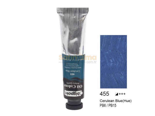 BİGPOİNT YAĞLI BOYA 45 ML CERULEAN BLUE 455 X 6 ADET