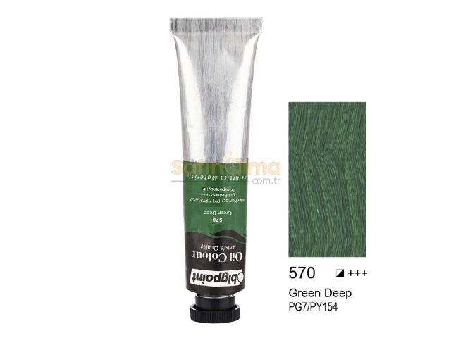 BİGPOİNT YAĞLI BOYA 45 ML GREEN DEEP 570 X 6 ADET