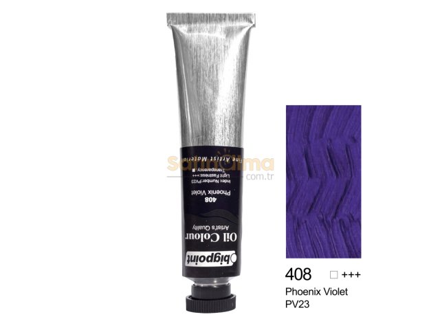 BİGPOİNT YAĞLI BOYA 45 ML PHOENİX VİOLET 408 X 6 ADET