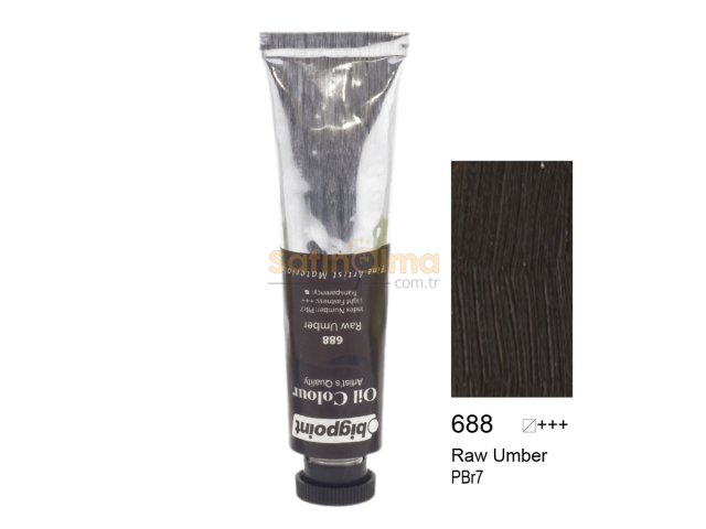 BİGPOİNT YAĞLI BOYA 45 ML RAW UMBER 688 X 6 ADET