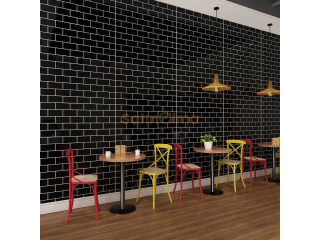 BİGPOİNT YAPIŞKANLI TEZGAH KAPLAMA FOLYOSU 60X30CM SİYAH 6LI PAKET X 12 PAKET