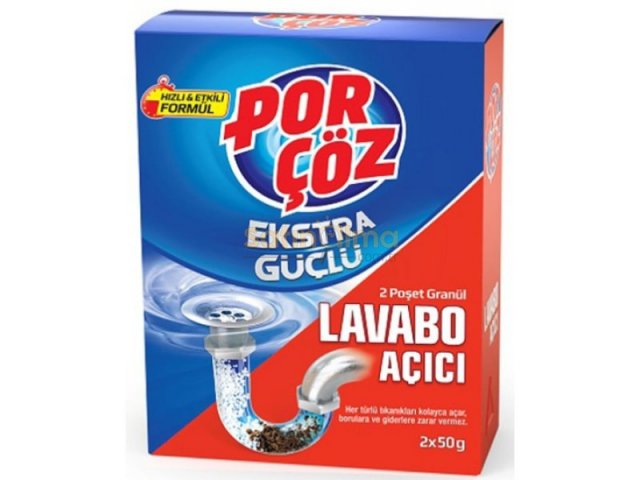 PORÇÖZ LAVABO AÇICI GRANÜL 100GR