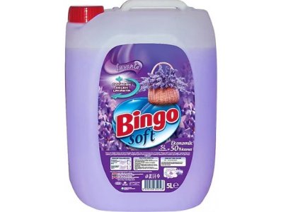 BİNGO SOFT ÇAMAŞIR YUMUŞATICI LAVANTA 5LT