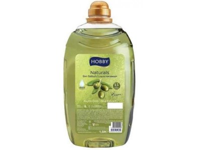 HOBBY SIVI SABUN NATURAL ZEYTİNYAĞI 1,5LT