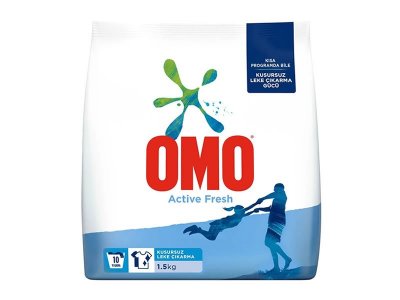 OMO MATİK ACTIVE FRESH TOZ DETERJAN 1,5KG