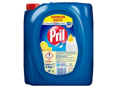 PRİL BULAŞIK DETERJANI LİMON 4KG