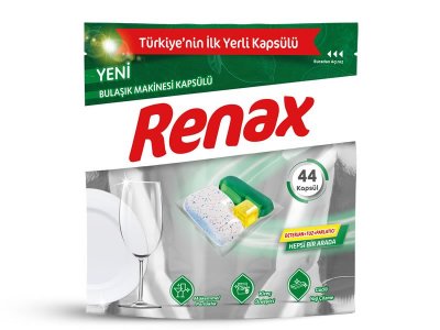 RENAX BULAŞIK MAKİNESİ KAPSÜLÜ 44LÜ