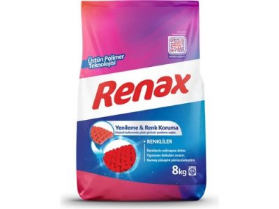 RENAX MATİK ÇAMAŞIR MAKİNESİ DETERJANI RENKLİLER 8KG