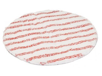 MİKROFİBER PED KIRMIZI ÇİZGİLİ ÇİFT TARAFLI 43CM