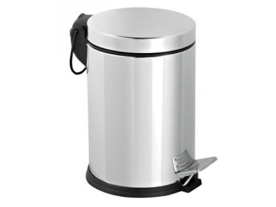 KROM PEDALLI ÇÖP KOVASI 40LT