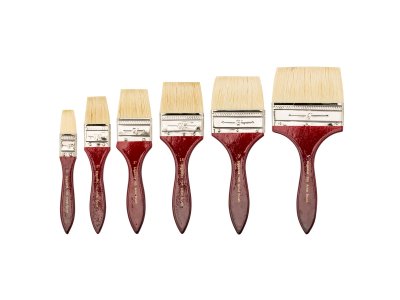 BİGPOİNT 105 SERİSİ DOĞAL KIL YASSI ZEMİN FIRÇASI NO: 1.5 X 12 ADET