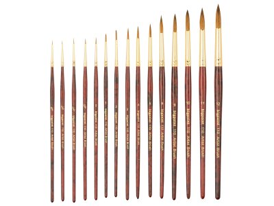 BİGPOİNT 110 SERİSİ SAMUR KOLİNSKY YUVARLAK FIRÇA NO: 12 X 12 ADET