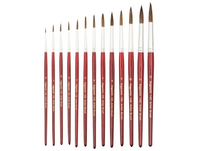 BİGPOİNT 145 SERİSİ MİDİLLİ KILI YUVARLAK FIRÇA NO: 2 X 12 ADET