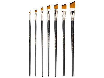 BİGPOİNT 200A SERİSİ SENTETİK KIL YAN KESİK FIRÇA NO: 0 X 12 ADET